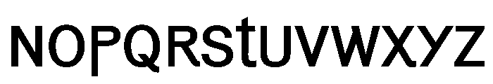 Generation Uncial Medium Font UPPERCASE