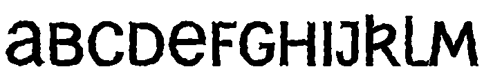 Generation Uncial Old Style Font UPPERCASE