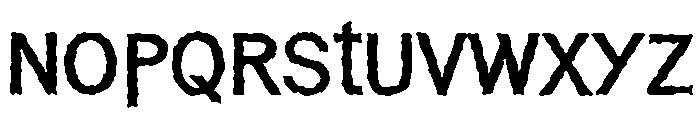 Generation Uncial Old Style Font UPPERCASE