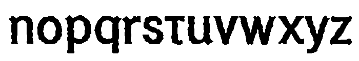 Generation Uncial Old Style Font LOWERCASE