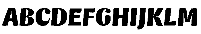 Genica One Font UPPERCASE