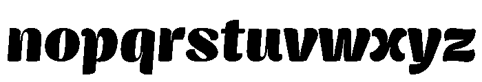 Genica One Font LOWERCASE