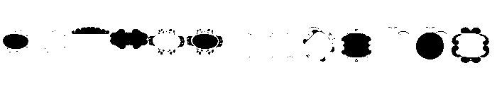 Gentil Frames Font UPPERCASE