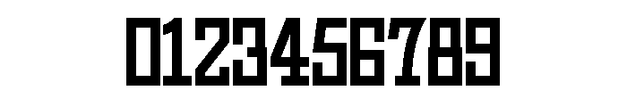 Geometric Condensed Regular Font OTHER CHARS