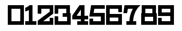 Geometric Regular Font OTHER CHARS