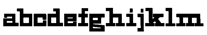 Geometric Shopworn Inked FONT