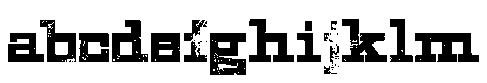 Geometric Shopworn FONT