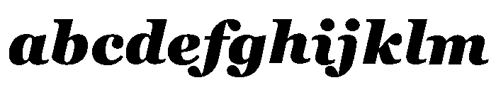 Georgia Pro Black Italic FONT