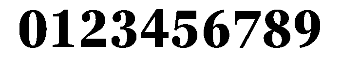Georgia Pro Condensed Bold Font OTHER CHARS