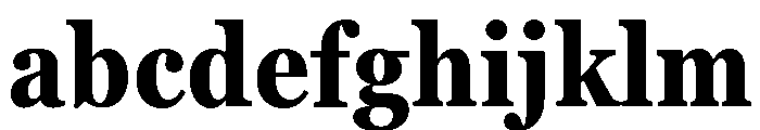 Georgia Pro Condensed Bold FONT