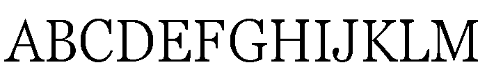 Georgia Pro Condensed Light Font UPPERCASE