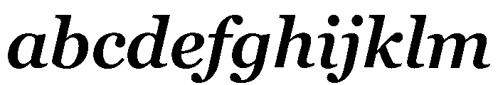 Georgia Pro Semi Bold Italic FONT