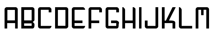GF Fuffiger Font UPPERCASE
