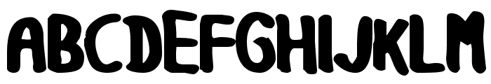 GF Matilda bold Font UPPERCASE