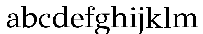 GFS Didot Regular Font LOWERCASE