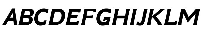 GFS Neohellenic Bold Italic Font UPPERCASE