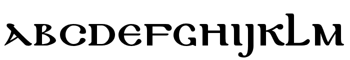 GFSJackson-Regular Font UPPERCASE