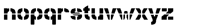 GFT Canottieri Bold Font LOWERCASE