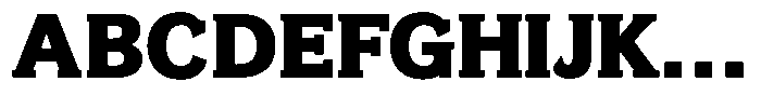 GFT Murrina Plus Black Font UPPERCASE