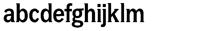 GFT Murrina Plus Bold Condensed FONT