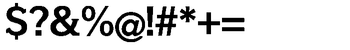 GFT Murrina Plus Bold Font OTHER CHARS