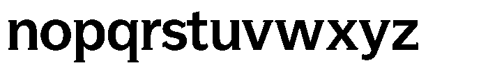 GFT Murrina Plus Bold Font LOWERCASE
