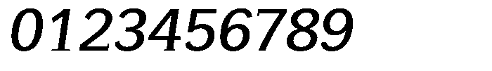 GFT Murrina Plus Italic Font OTHER CHARS