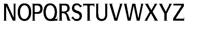 GFT Murrina Plus Light Condensed Font UPPERCASE