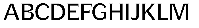 GFT Murrina Plus Light Font UPPERCASE