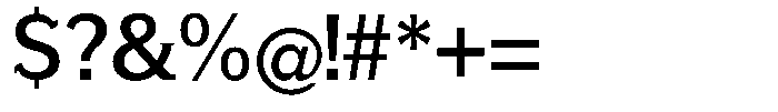 GFT Murrina Plus Regular Font OTHER CHARS