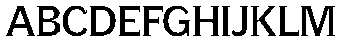 GFT Murrina Plus Regular Font UPPERCASE