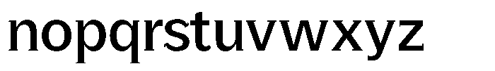 GFT Murrina Plus Regular Font LOWERCASE