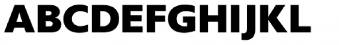 Gf H2O Sans Black Font UPPERCASE