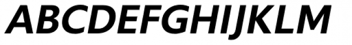 Gf H2O Sans Bold Italic Font UPPERCASE