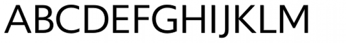 Gf H2O Sans Roman Font UPPERCASE