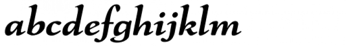 Gf Patetica Bold Italic Font LOWERCASE