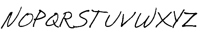 GFY Aunt Susan Font UPPERCASE