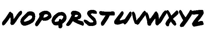 GFY Bobby Font UPPERCASE