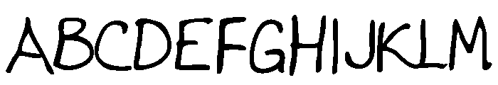 GFY Brutus Font UPPERCASE