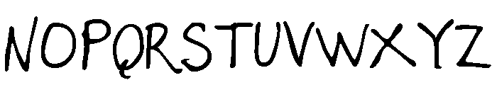 GFY Brutus Font UPPERCASE