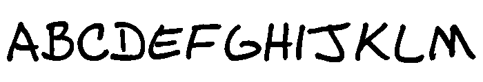 GFY Butcher Font UPPERCASE