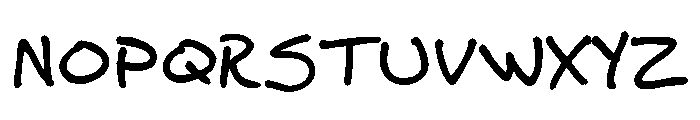 GFY Butcher Font UPPERCASE