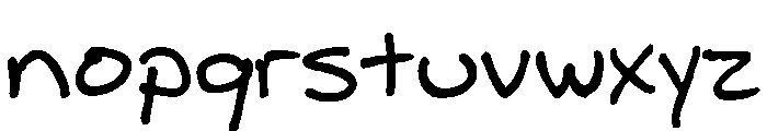 GFY Butcher Font LOWERCASE