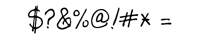 GFY Finn Font OTHER CHARS