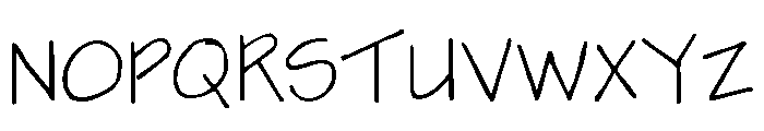 GFY Finn Font UPPERCASE