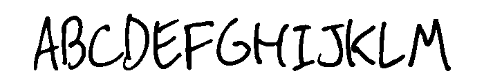 GFY Hey Steve Font UPPERCASE