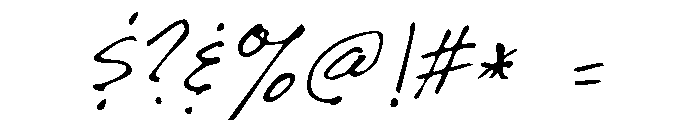 GFY Jack's Blue Print Font OTHER CHARS