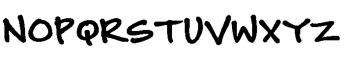 GFY Jeanna Bold Font UPPERCASE
