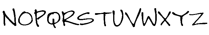 GFY Jeanna Font UPPERCASE