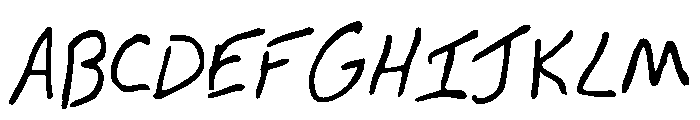 GFY Junior Font UPPERCASE